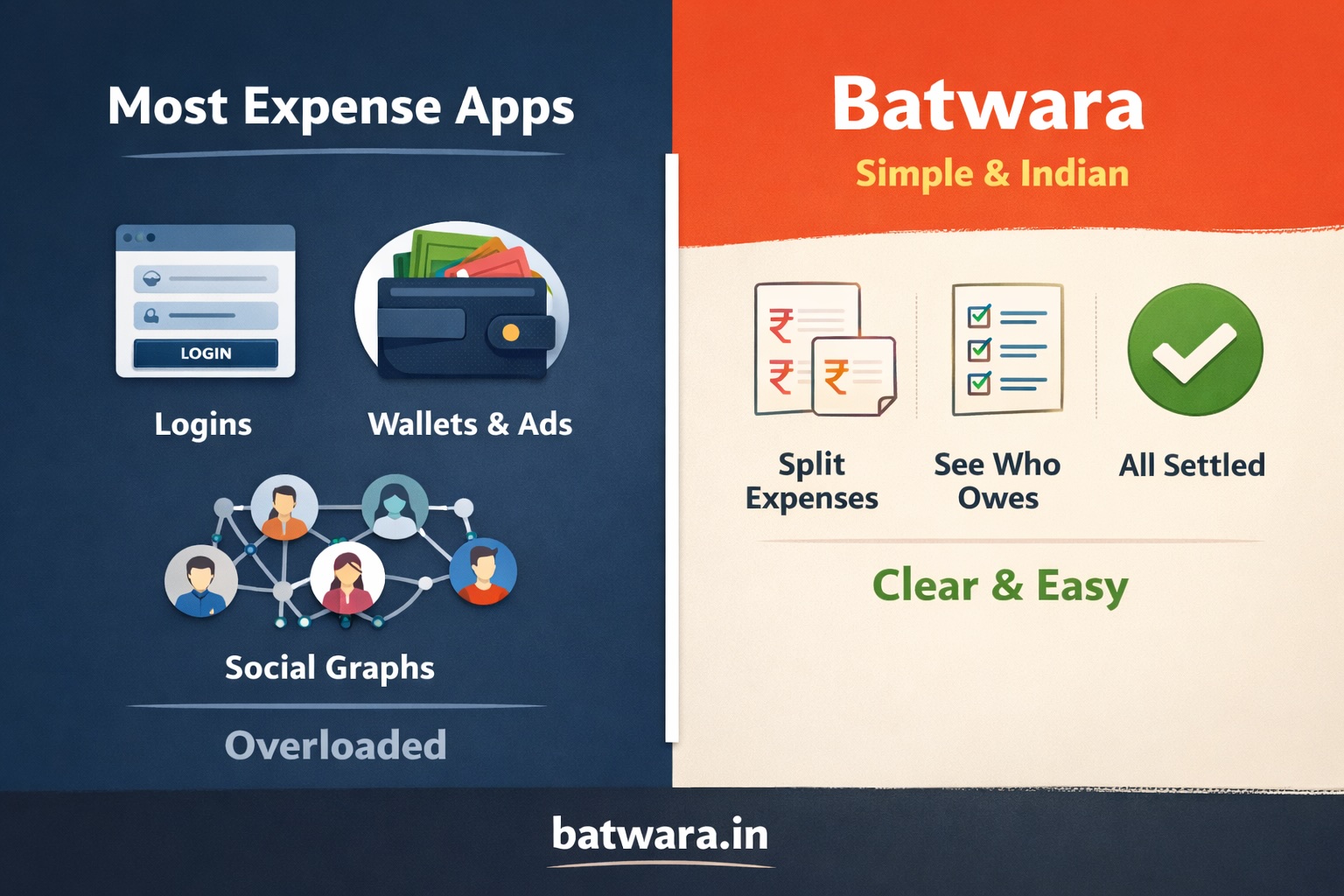 Why Batwara is Simpler Than Most Expense Apps
